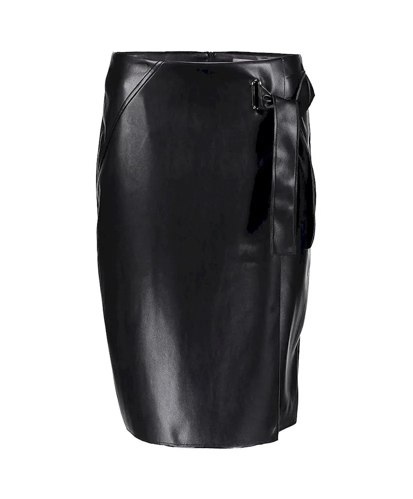 Geisha Midi Rok PU