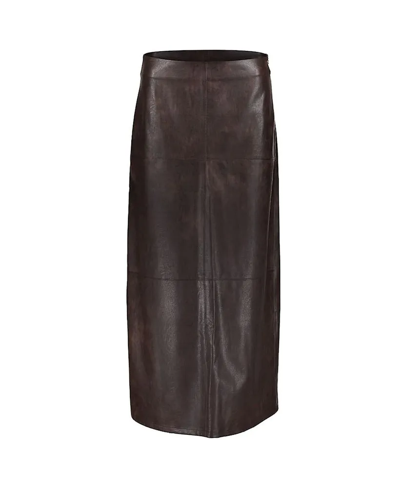 Geisha Midi Rok PU