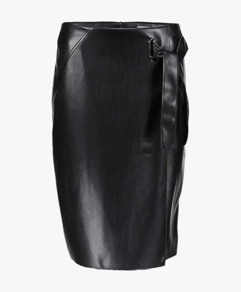 Geisha Midi Rok PU