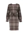 Geisha Mini Jurk Check Lurex