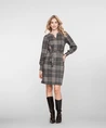 Geisha Mini Jurk Check Lurex