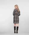 Geisha Mini Jurk Check Lurex