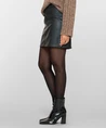 Geisha Mini Rok Leather Look