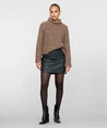 Geisha Mini Rok Leather Look