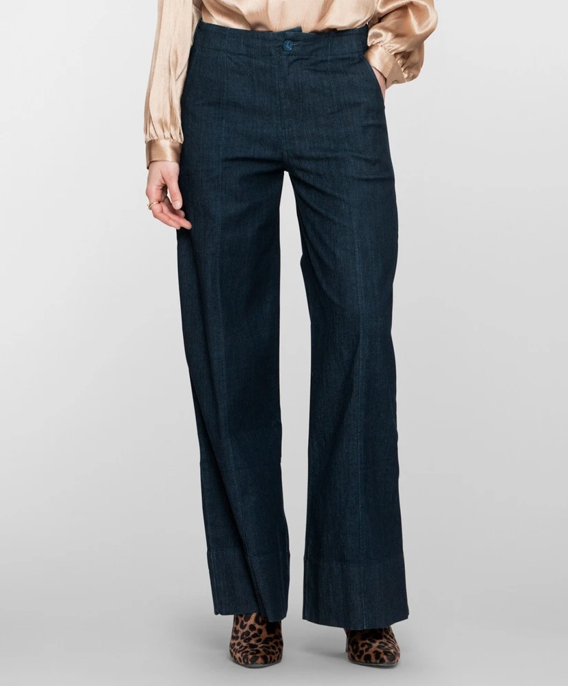 Geisha ( n.g. Jeans (EDI) ) Jeans wide elastic wai