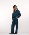 Geisha Pantalon Denim Flowers