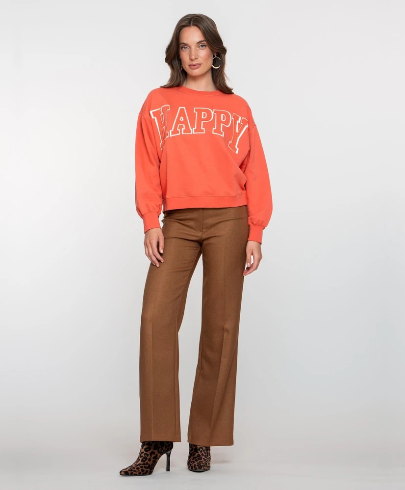 Geisha Pantalon Pants twill welt pocket