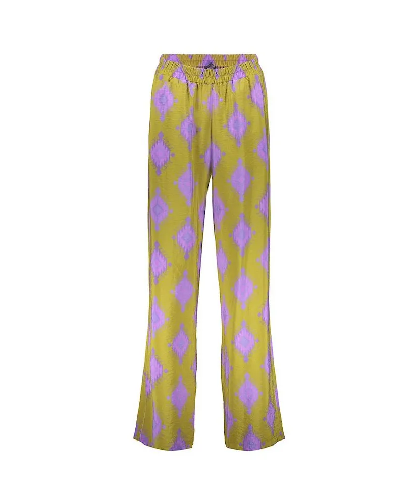Geisha Pantalon Print Straight Fit