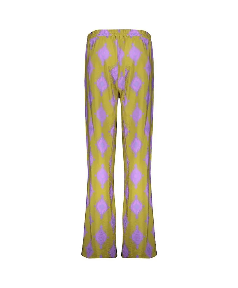 Geisha Pantalon Print Straight Fit