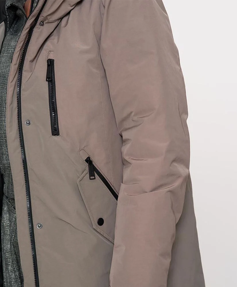 Geisha Parka Jas Effen