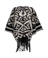 Geisha Poncho Jacquard