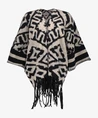 Geisha Poncho Jacquard