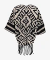 Geisha Poncho Jacquard