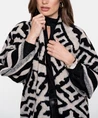 Geisha Poncho Jacquard