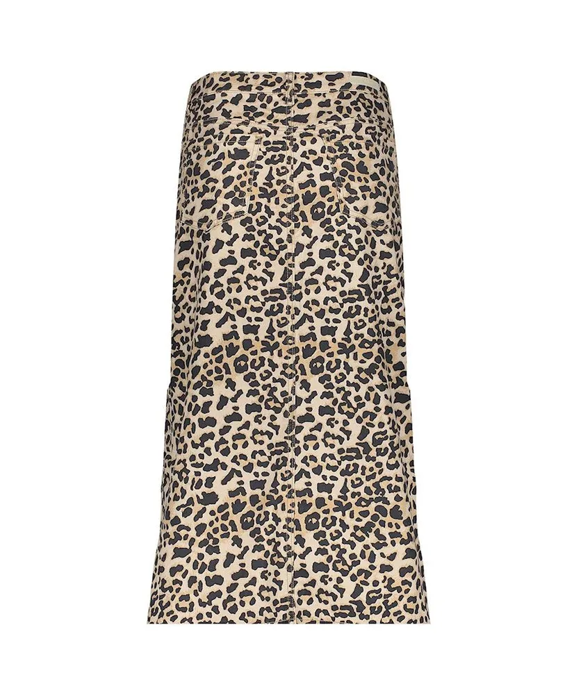 Geisha Rok Midi Leopard