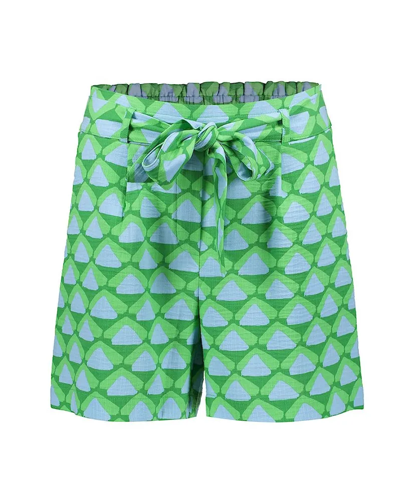 Geisha Short Allover Print