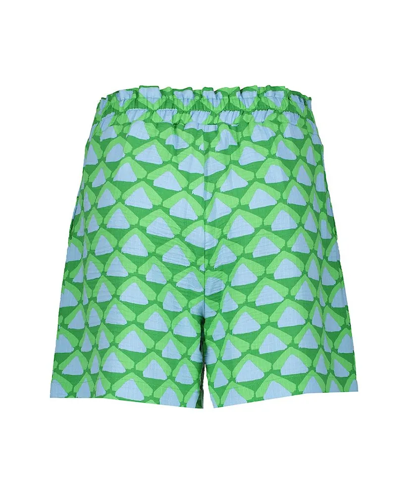 Geisha Short Allover Print