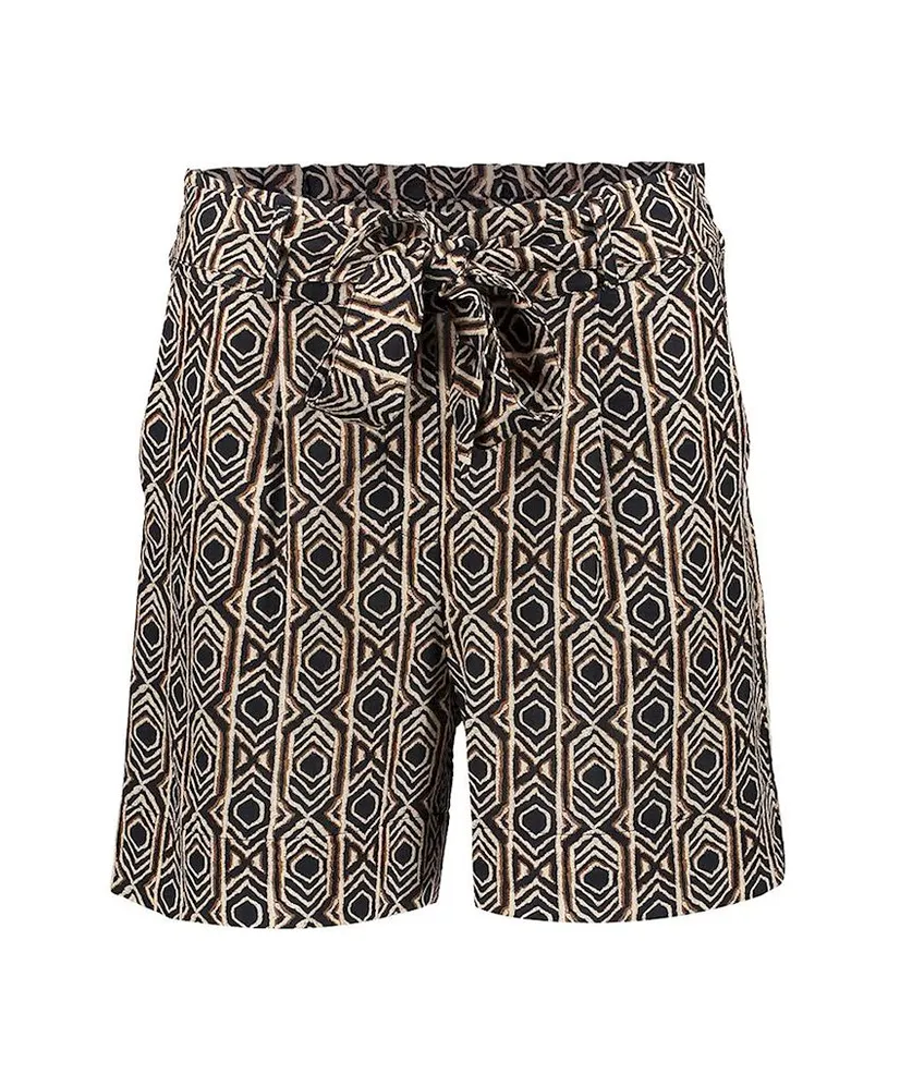 Geisha Short Grafische Print