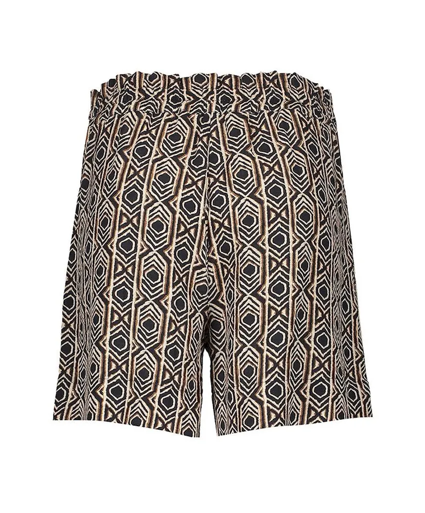 Geisha Short Grafische Print