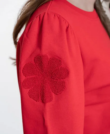Geisha Sweater Big Flowers