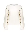 Geisha Sweater Embroiderd Clovers