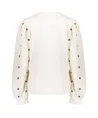 Geisha Sweater Embroiderd Clovers
