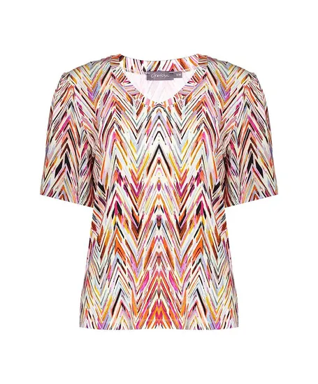 Geisha T-shirt Allover Print