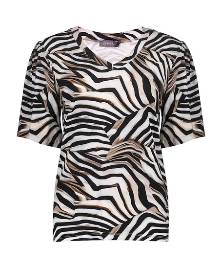 Geisha T-shirt Allover Print