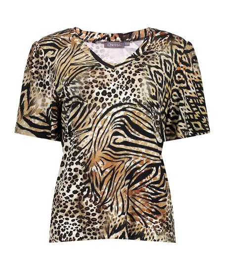 Geisha T-shirt Allover Print
