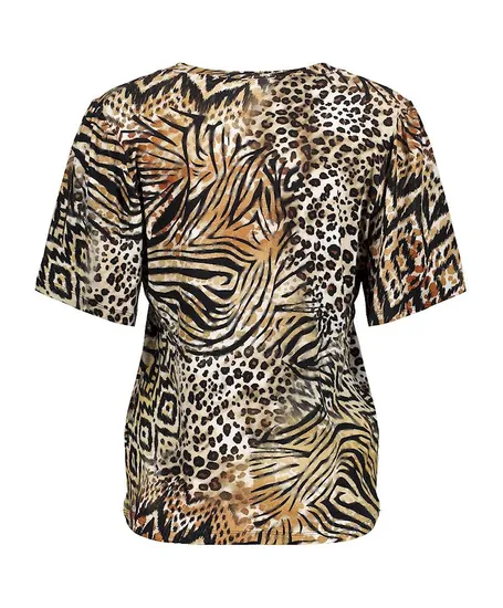 Geisha T-shirt Allover Print