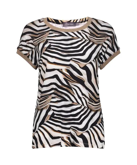 Geisha T-shirt Allover Print