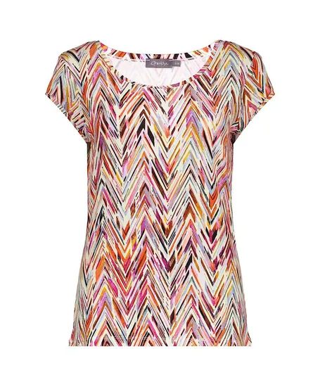 Geisha T-shirt Allover Print