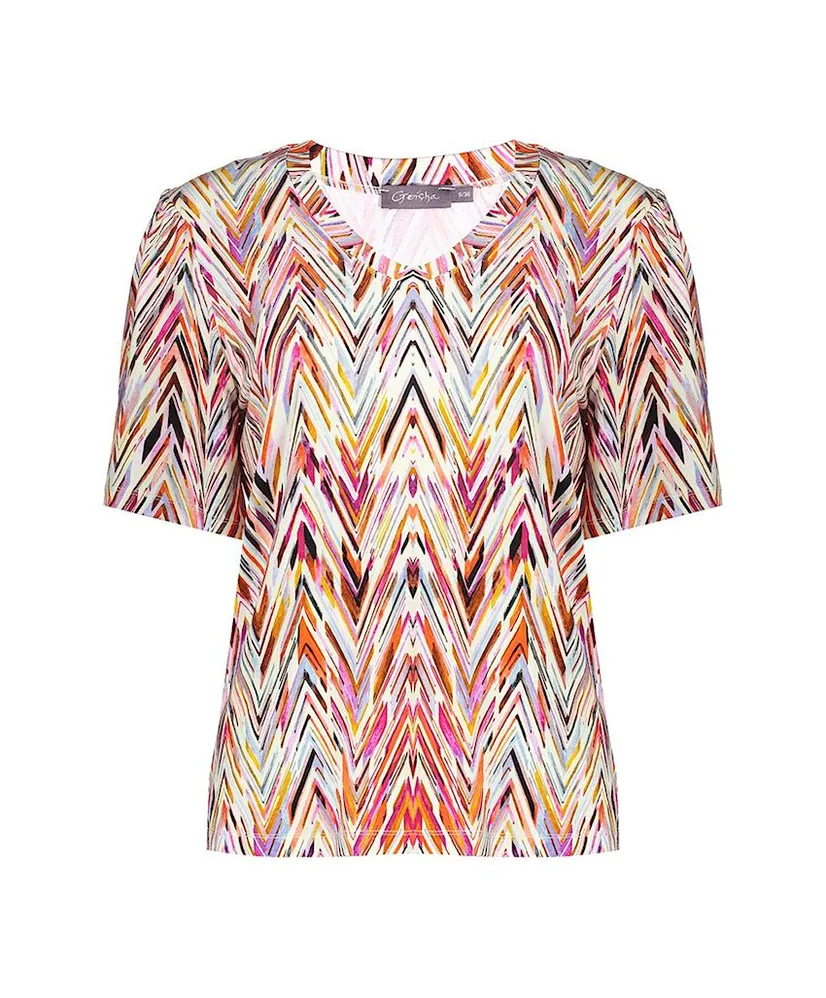 Geisha T-shirt Allover Print