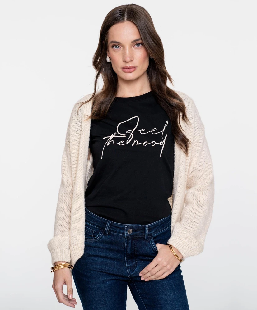 Geisha T-shirt KM T-shirt feel the mood