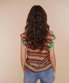 Geisha Top Allover Print