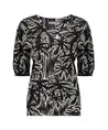 Geisha Top Allover Print