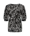 Geisha Top Allover Print