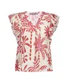 Geisha Top Allover Print