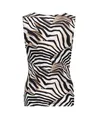 Geisha Top Allover Print
