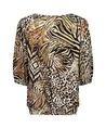 Geisha Top Allover Print