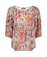 Geisha Top Allover Print