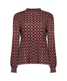 Geisha Top Allover Print