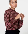Geisha Top Allover Print