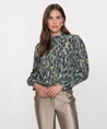 Geisha Top Allover Print