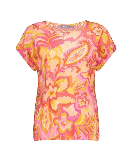 Geisha Top Allover Print