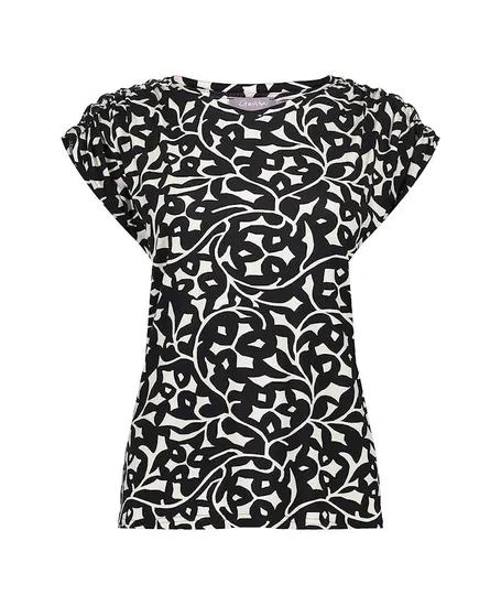 Geisha Top Allover Print