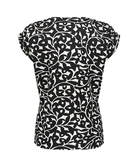 Geisha Top Allover Print