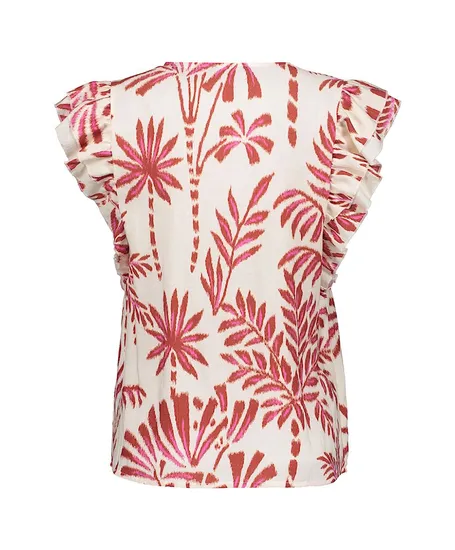 Geisha Top Allover Print