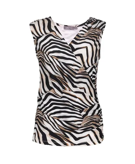 Geisha Top Allover Print