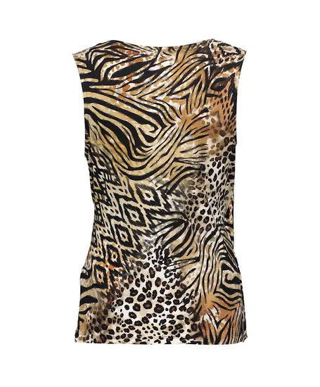 Geisha Top Allover Print